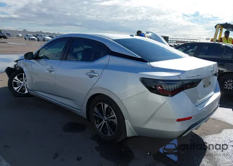 2022 Nissan Sentra Sv из США, поврежденный, VIN 3N1AB8CV2NY296093